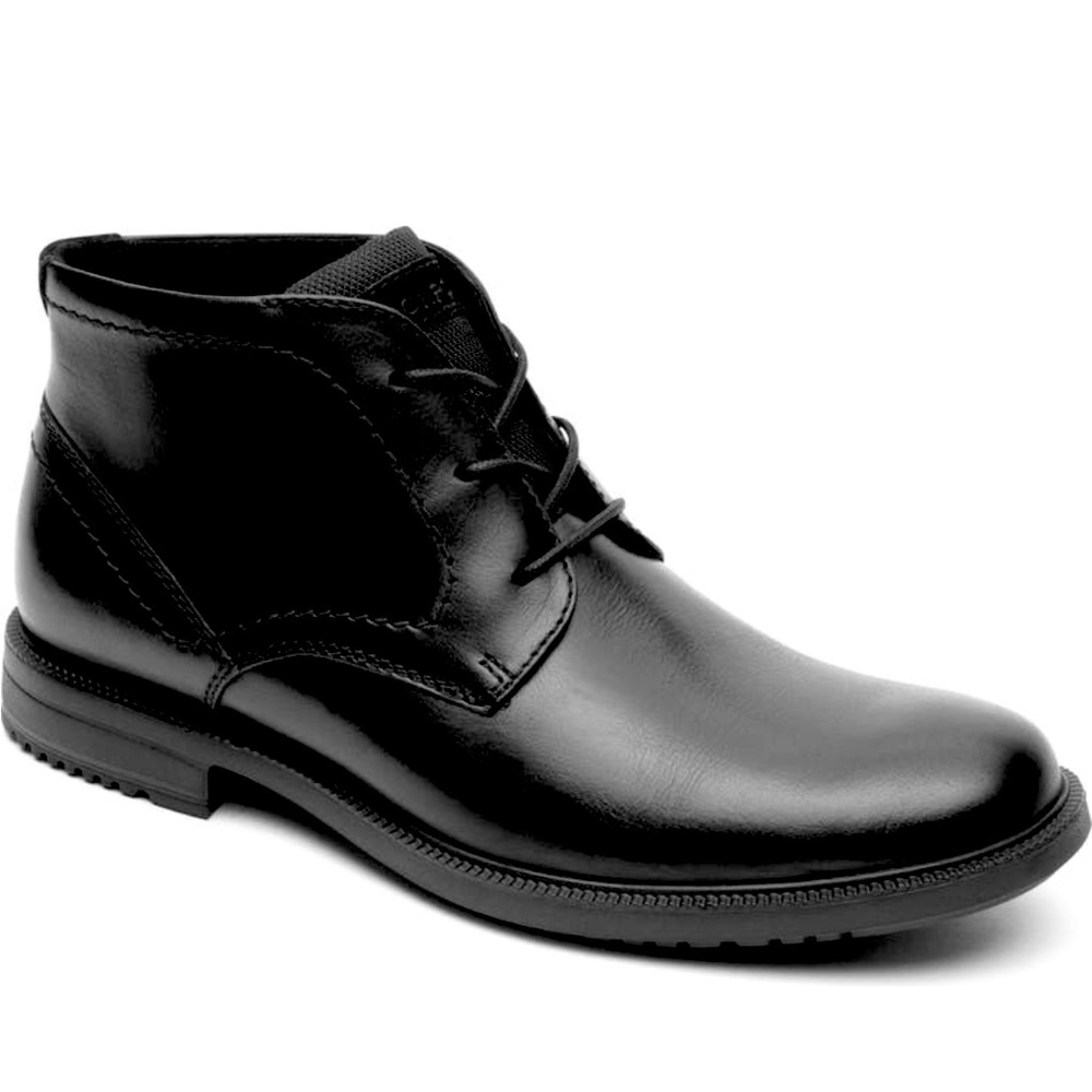 🏈🏈NWT Size 12 Men’s New Never Worn Chukka  By RockPort Boots Color Black